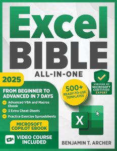 Microsoft Excel Bible Excel Bible 2025
